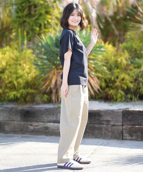 THE NORTH FACE(ザノースフェイス)の「THE NORTH FACE/ザ・ノース・フェイス 半袖 Tシャツ バックプリント 速乾 抗菌防臭 UVカット NTW32685(Tシャツ/カットソー・レディース・ライトブルー/ホワイト/ブラック・L/M/S)」の18枚目の写真