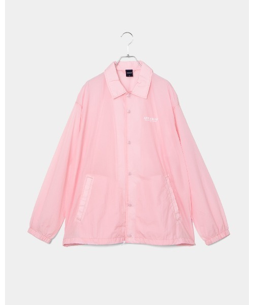 APPLEBUM(アップルバム)の「Lightweight Nylon Coach Jacket(ブルゾン・メンズ・オレンジ/ブラック/ライトピンク・LARGE/MEDIUM/X-LARGE)」の3枚目の写真
