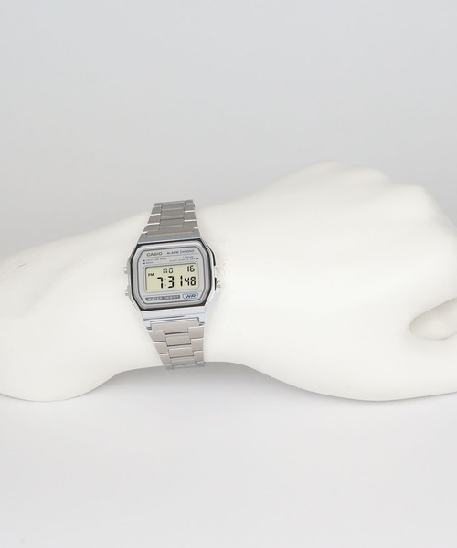 CASIO(カシオ)の「CASIO CLASSIC / A158WEA-7JF(デジタル腕時計・メンズ・シルバー×ブルー・FREE)」の12枚目の写真