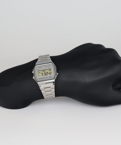 CASIO(カシオ)の「CASIO CLASSIC / A158WEA-7JF(デジタル腕時計・メンズ・シルバー×ブルー・FREE)」の13枚目の写真