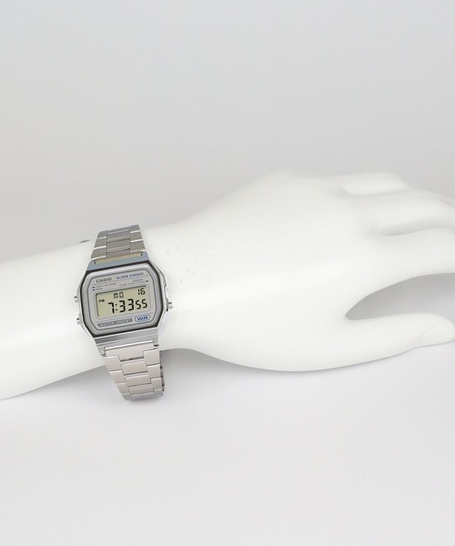 CASIO(カシオ)の「CASIO CLASSIC / A158WEA-7JF(デジタル腕時計・メンズ・シルバー×ブルー・FREE)」の14枚目の写真