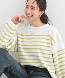 SHOO・LA・RUE | 楽にきちんと見られたい　大人カジュアルボーダーニット(ニット/セーター)