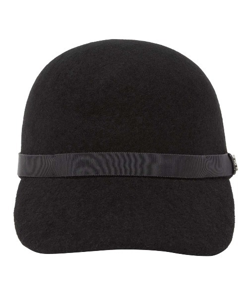 MUNSINGWEAR(マンシングウェア)の「ウール混バスクキャップ(キャップ・レディース・ホワイト/ブラック・F)」の1枚目の写真