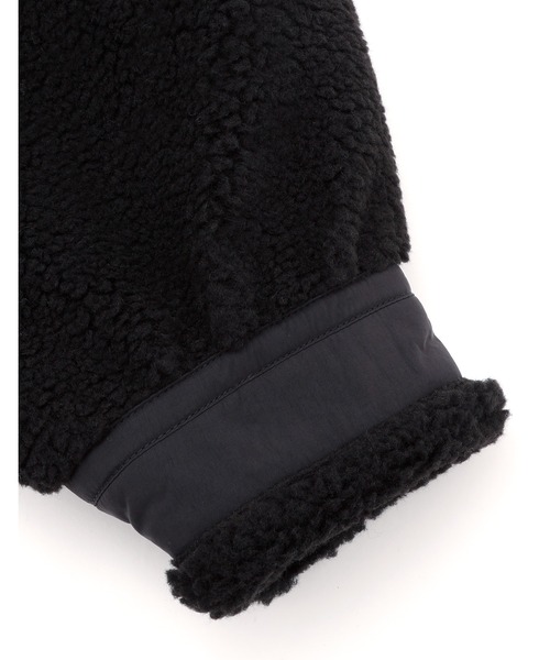 Little sunny bite（リトルサニーバイト）の「【RES】【little sunny bite】AVIREX x little sunny bite Boa jacket（ブルゾン・レディース・ブラック・MEDIUM）」の13枚目の写真