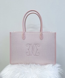 INGNI（イング）の「ツイードロゴトートバッグ（トートバッグ）」