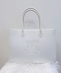 INGNI（イング）の「ツイードロゴトートバッグ（トートバッグ）」