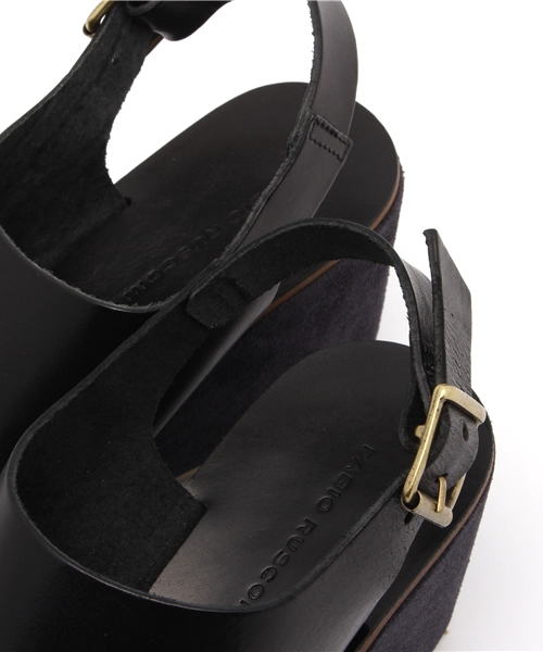 FABIO RUSCONI（ファビオルスコーニ）の「FABIO RUSCONI サンダル（サンダル・レディース・カーキ/ブラック・37/38/36/35）」の11枚目の写真