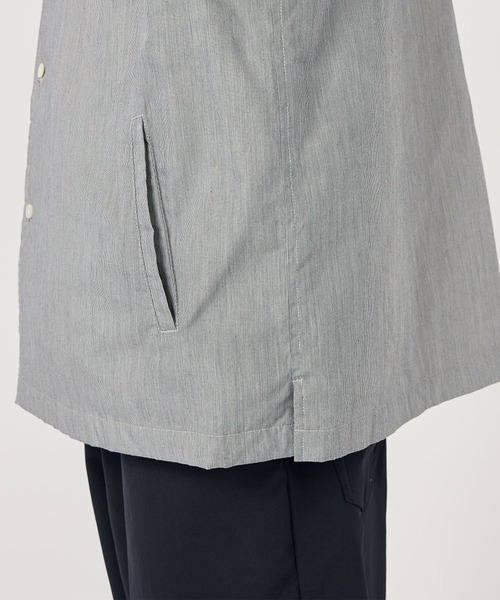 nanamica(ナナミカ)の「【nanamica / ナナミカ】Insulation Shirt Jacket(シャツ/ブラウス・メンズ・ベージュ/ネイビー・S/M)」の10枚目の写真