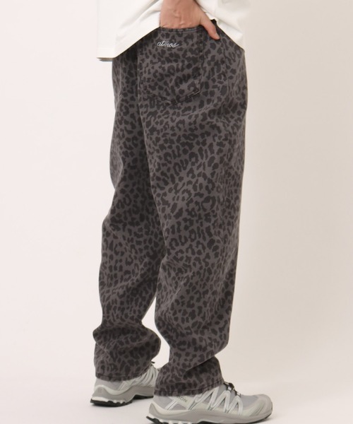 atmos Leopard Pattern Baggy Patns / アトモス レオパード パターン