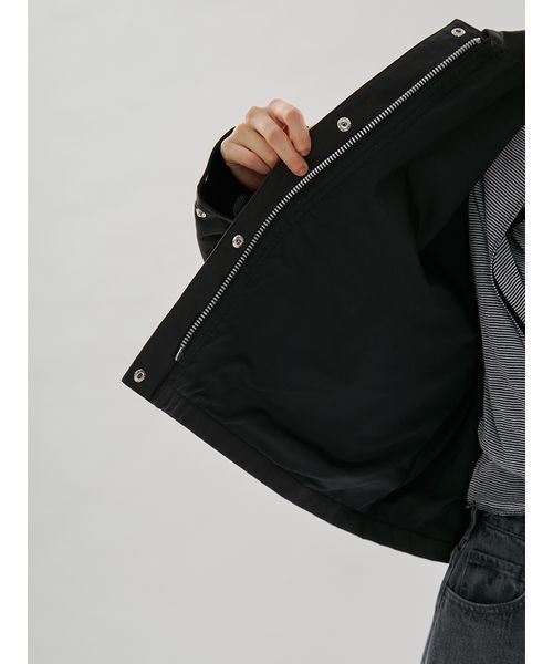 emmi（エミ）の「ショートハンティングジャケット（テーラードジャケット・レディース・ブラック/アイボリー・F）」の11枚目の写真