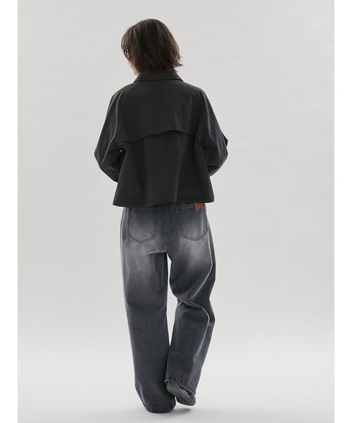 emmi（エミ）の「ショートハンティングジャケット（テーラードジャケット・レディース・ブラック/アイボリー・F）」の15枚目の写真