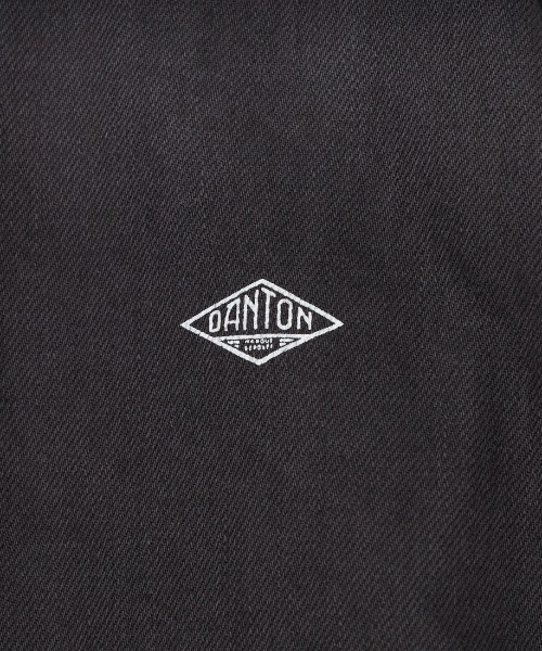 DANTON（ダントン）の「[DANTON/ダントン] ショート丈 ノーカラーデニムジャケット（デニムジャケット・レディース・チャコールグレー・38）」の9枚目の写真