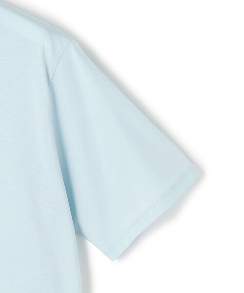 23区 S(ニジュウサンクチイサイサイズ)の「シアーコンフォート クルーネック Tシャツ(Tシャツ/カットソー・レディース・スカイブルー系/ブラック系/黄土色系/ホワイト系・32)」の14枚目の写真