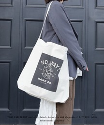 KOYA.（コヤ）の「【Tom&Jerry トムとジェリー】2wayキャンバストート ショルダーバッグ（トートバッグ）」