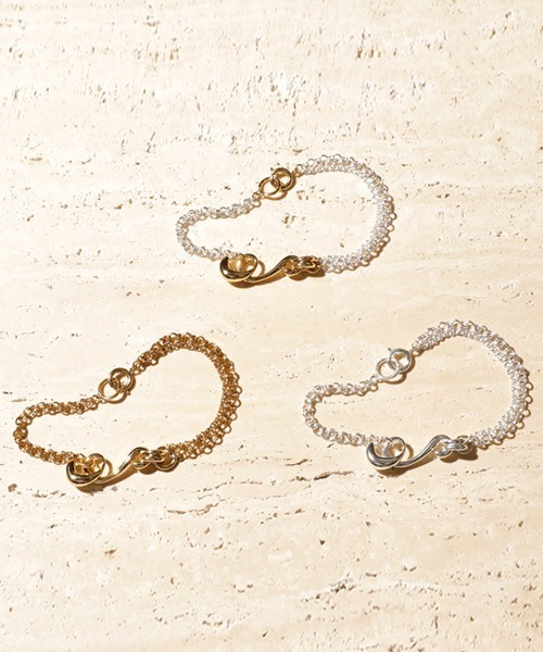 Soierie（ソワリー）の「バーチャル ブレスレット /  Virtual bracelet（ブレスレット・レディース・ゴールド/シルバー×ゴールド/シルバー・FREE）」の2枚目の写真