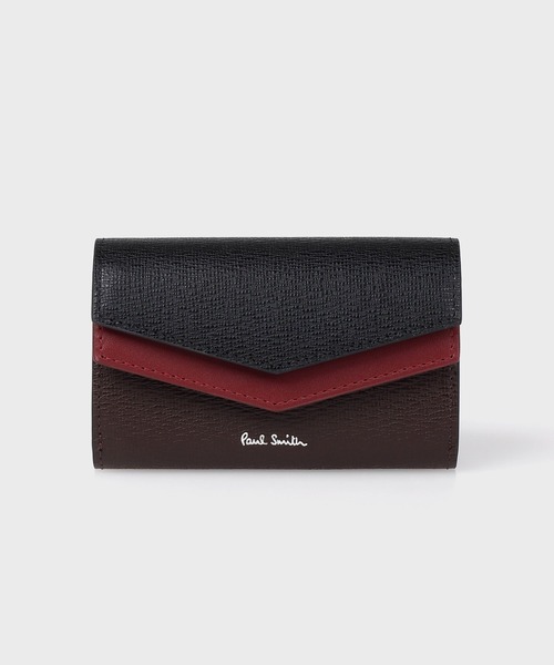 Paul Smith(ポールスミス)の「カラーブロックSS26 キーケース【363007 P262】(キーケース/キーアクセサリー・メンズ・ネイビー/ブラック/カーキ・FREE)」の2枚目の写真