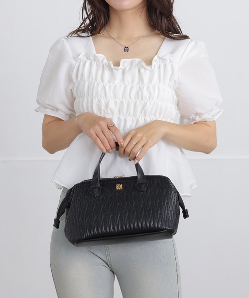 ALTROSE(アルトローズ)の「保冷ミニトート ランチバッグ ロージア(トートバッグ・レディース・ピンク/グレイッシュベージュ/アイボリー/ブラック・FREE)」の6枚目の写真