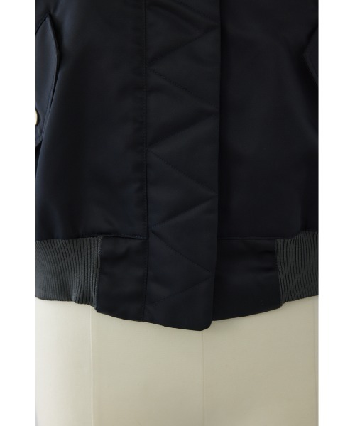 RIM.ARK（リムアーク）の「Short MA-1 vest ショート エムエーワン ベスト（ベスト・レディース・ダークネイビー/ライトカーキ/ブラック・FREE）」の18枚目の写真