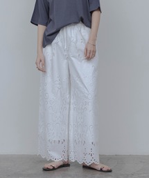 Eimee Law | エンブロイダリー パネルレースパンツ(その他パンツ)