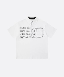 Letter Print Polo T