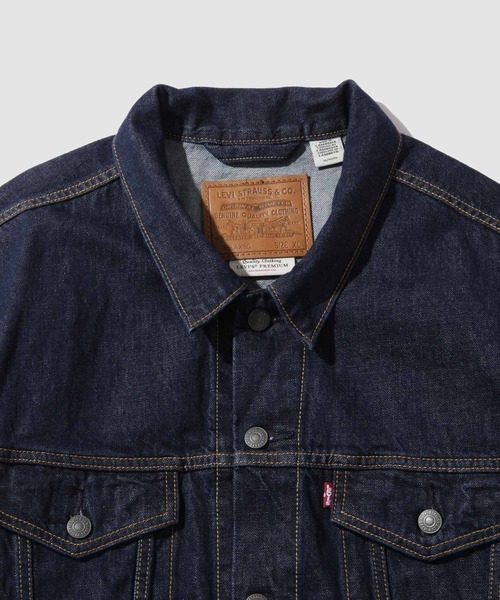 Levi's（リーバイス）の「Levi’s TRUCKER JACKET トラッカージャケット リラックスフィット（デニムジャケット・メンズ・ダークインディゴブルー・S/M/L/XL）」の3枚目の写真