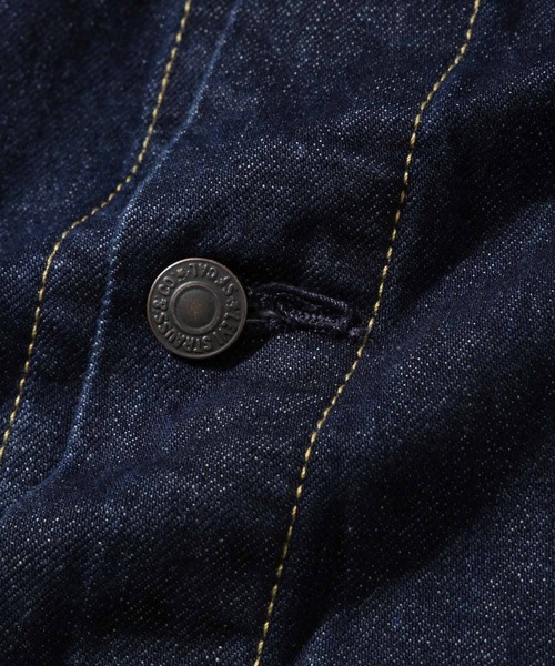 Levi's（リーバイス）の「Levi’s TRUCKER JACKET トラッカージャケット リラックスフィット（デニムジャケット・メンズ・ダークインディゴブルー・S/M/L/XL）」の7枚目の写真