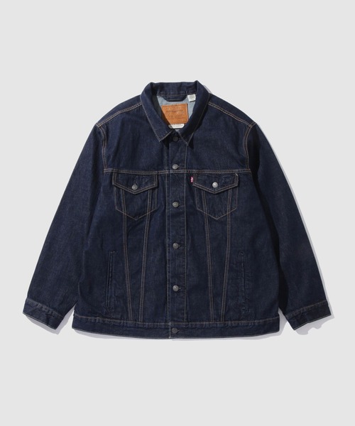 Levi's（リーバイス）の「Levi’s TRUCKER JACKET トラッカージャケット リラックスフィット（デニムジャケット・メンズ・ダークインディゴブルー・S/M/L/XL）」の9枚目の写真
