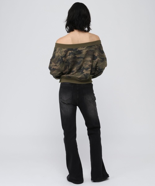 3.3 Field Trip （3.3フィールドトリップ）の「3.3 Field Trip／カモフラ クロップドプルオーバー（スウェット・レディース・その他2/その他1・FREE）」の10枚目の写真