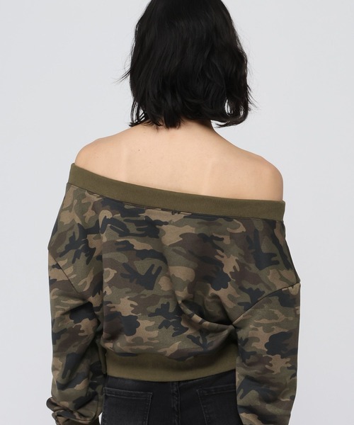 3.3 Field Trip （3.3フィールドトリップ）の「3.3 Field Trip／カモフラ クロップドプルオーバー（スウェット・レディース・その他2/その他1・FREE）」の13枚目の写真