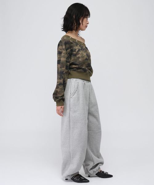 3.3 Field Trip （3.3フィールドトリップ）の「3.3 Field Trip／カモフラ クロップドプルオーバー（スウェット・レディース・その他2/その他1・FREE）」の16枚目の写真