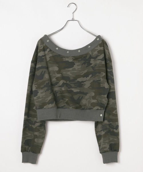 3.3 Field Trip （3.3フィールドトリップ）の「3.3 Field Trip／カモフラ クロップドプルオーバー（スウェット・レディース・その他2/その他1・FREE）」の18枚目の写真