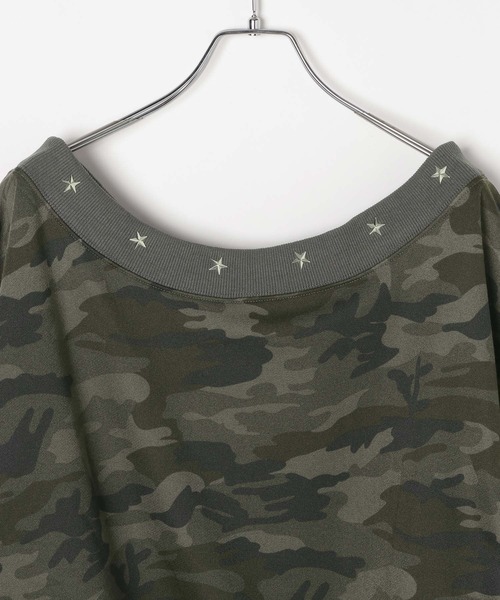 3.3 Field Trip （3.3フィールドトリップ）の「3.3 Field Trip／カモフラ クロップドプルオーバー（スウェット・レディース・その他2/その他1・FREE）」の19枚目の写真