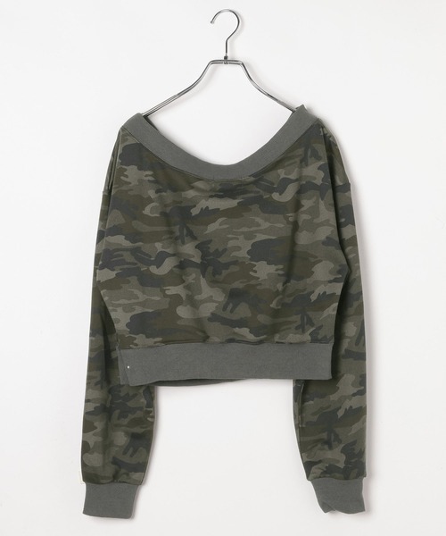 3.3 Field Trip （3.3フィールドトリップ）の「3.3 Field Trip／カモフラ クロップドプルオーバー（スウェット・レディース・その他2/その他1・FREE）」の22枚目の写真