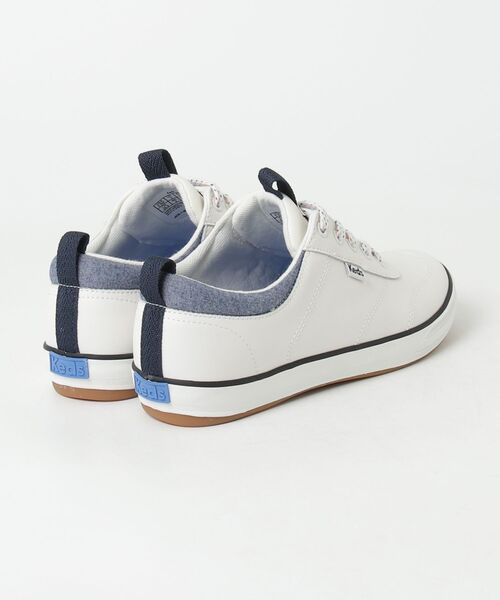 Keds(ケッズ)の「Keds ケッズ センター スリー スリップオン ノーティカル オフホワイト(スニーカー・レディース・オフホワイト・22.5cm/23.0cm/23.5cm/24.0cm/24.5cm/25.0cm)」の4枚目の写真