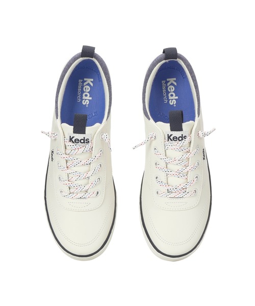 Keds(ケッズ)の「Keds ケッズ センター スリー スリップオン ノーティカル オフホワイト(スニーカー・レディース・オフホワイト・22.5cm/23.0cm/23.5cm/24.0cm/24.5cm/25.0cm)」の7枚目の写真
