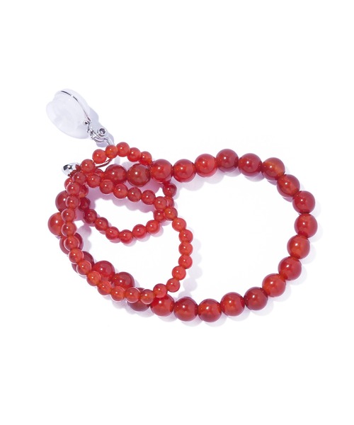 IRIS47(イリスフォーセブン)の「【IRIS 47】fabiana red agate earring/ファビアナ レッドアゲート イヤリング JSV15(イヤリング・レディース・レッド・FREE)」の4枚目の写真