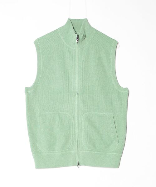 POLO GOLF(ポロ ゴルフ)の「パフォーマンス フルジップ セーター ベスト(ベスト・メンズ・グリーン系4・L/M/S/XS)」の6枚目の写真