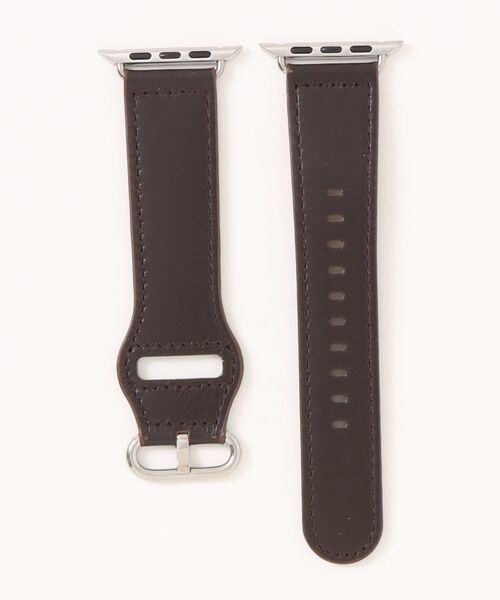 Fun & Daily（ファンアンドデイリー）の「Leather Apple Watch Band / アップルウォッチバンド/ ピンバックル（デジタル腕時計・メンズ・ブラック/ブラウン・B/A）」の11枚目の写真