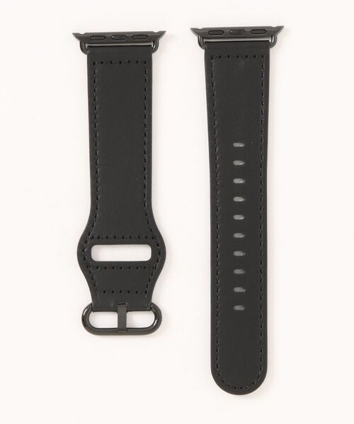 Fun & Daily（ファンアンドデイリー）の「Leather Apple Watch Band / アップルウォッチバンド/ ピンバックル（デジタル腕時計・メンズ・ブラック/ブラウン・B/A）」の9枚目の写真