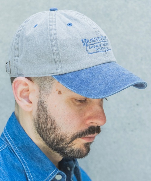 MR.OLIVE(ミスターオリーブ)の「SAFARI & EXPEDUTION/ EMBROIDERY CAP / M262104(キャップ・メンズ・ブルー/グリーン/ブラック・FREE)」の10枚目の写真