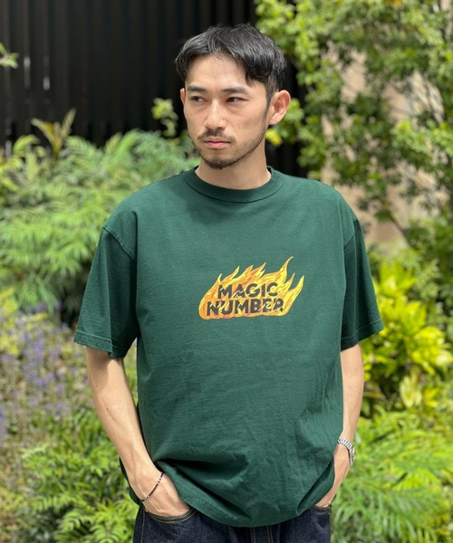 MAGIC NUMBER(マジック ナンバー)の「【MAGIC NUMBER】FRAMES US COTTON S/S T-SHIRT(Tシャツ/カットソー・メンズ・ブラック/ホワイト/グリーン・X-LARGE/MEDIUM/LARGE)」の3枚目の写真
