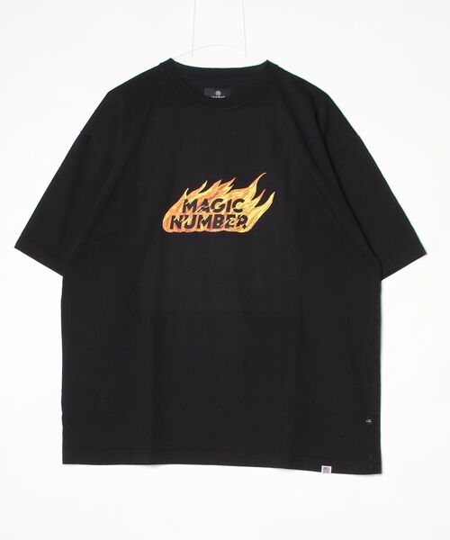 MAGIC NUMBER(マジック ナンバー)の「【MAGIC NUMBER】FRAMES US COTTON S/S T-SHIRT(Tシャツ/カットソー・メンズ・ブラック/ホワイト/グリーン・X-LARGE/MEDIUM/LARGE)」の5枚目の写真