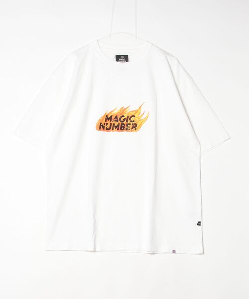 MAGIC NUMBER(マジック ナンバー)の「【MAGIC NUMBER】FRAMES US COTTON S/S T-SHIRT(Tシャツ/カットソー・メンズ・ブラック/ホワイト/グリーン・X-LARGE/MEDIUM/LARGE)」の4枚目の写真