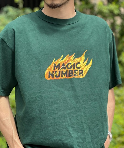 MAGIC NUMBER(マジック ナンバー)の「【MAGIC NUMBER】FRAMES US COTTON S/S T-SHIRT(Tシャツ/カットソー・メンズ・ブラック/ホワイト/グリーン・X-LARGE/MEDIUM/LARGE)」の11枚目の写真