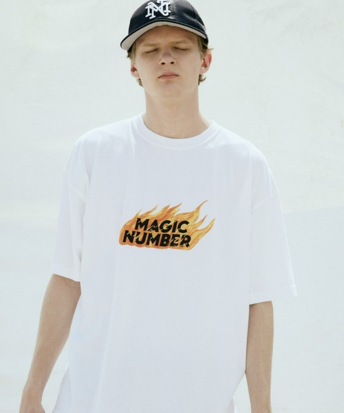 MAGIC NUMBER(マジック ナンバー)の「【MAGIC NUMBER】FRAMES US COTTON S/S T-SHIRT(Tシャツ/カットソー・メンズ・ブラック/ホワイト/グリーン・X-LARGE/MEDIUM/LARGE)」の8枚目の写真