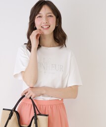 COUP DE CHANCE | 【手洗い可／日本製】半袖ロゴTシャツ(Tシャツ/カットソー)