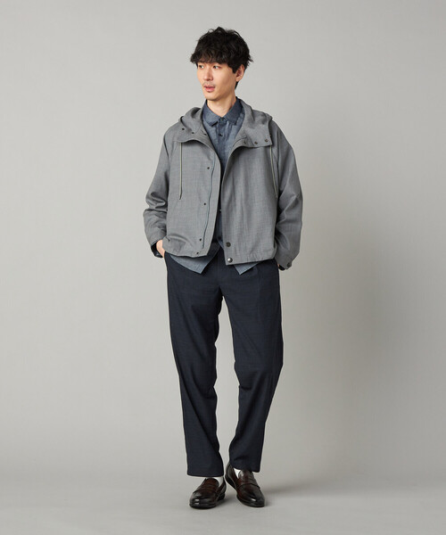 尾州産 ウォッシャブルトロ マウンテンパーカ（ブルゾン）｜COMME CA
