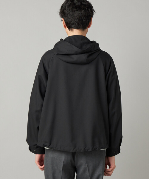 COMME CA MEN(コムサメン)の「尾州産 ウォッシャブルトロ マウンテンパーカ(ブルゾン・メンズ・ブラック/グレー・M/L)」の10枚目の写真