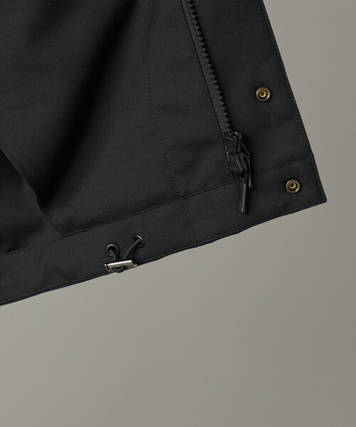 COMME CA MEN(コムサメン)の「尾州産 ウォッシャブルトロ マウンテンパーカ(ブルゾン・メンズ・ブラック/グレー・M/L)」の17枚目の写真