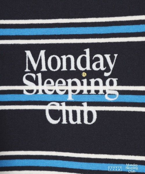 LOWRYS FARM(ローリーズファーム)の「Monday Sleeping Club マルチボーダーポロ 661562(Tシャツ/カットソー・レディース・ブルー/ネイビー/ブラウン・LARGE/MEDIUM)」の16枚目の写真